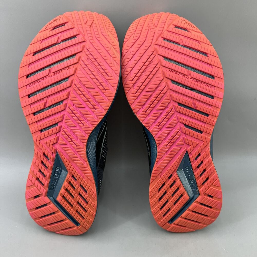 Brooks Levitate StealthFit 5 Sneakers Women Size 8 B Gray Pink Running Low Shoes - Picture 7 of 8